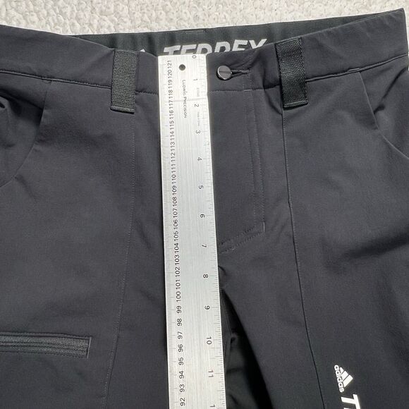 Adidas Terrex GI7308 Men’s Hiking Pants Sz Small 30x28 Black Trail Outdoor - Picture 10 of 11